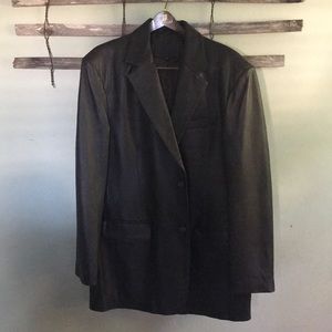 BGSD Black Leather Jacket